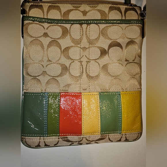 Coach mutlicolor cross body - Picture 7 of 11